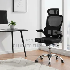 Ergonomic High Back Mesh Office Chair With Headrest Lumbar Support