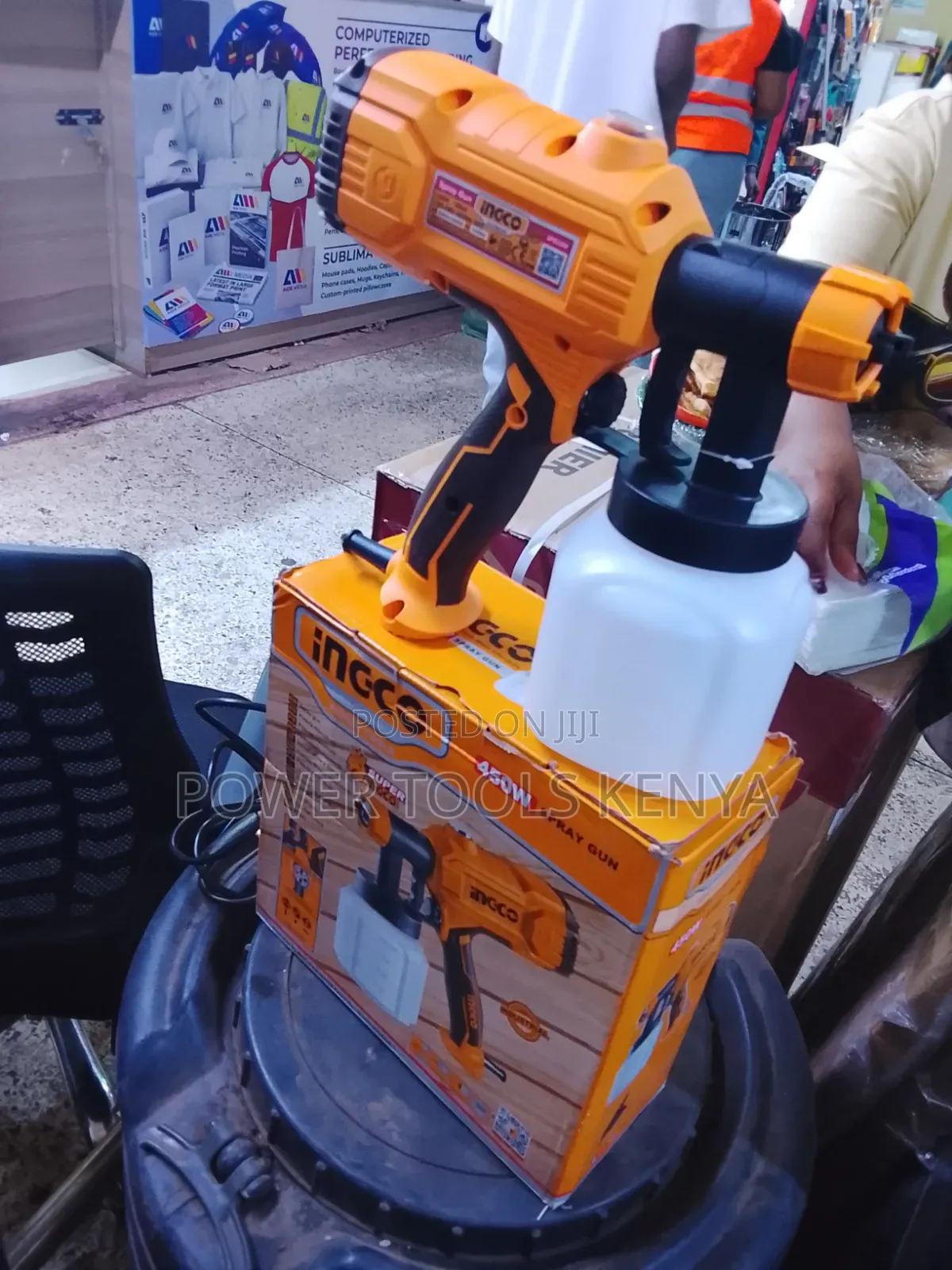 INGCO 450W Electric Spray Gun.,.,