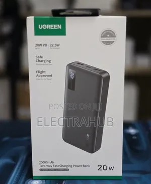 Ugreen 20W 20000mAh Fast Charging Powerbank New Sealed