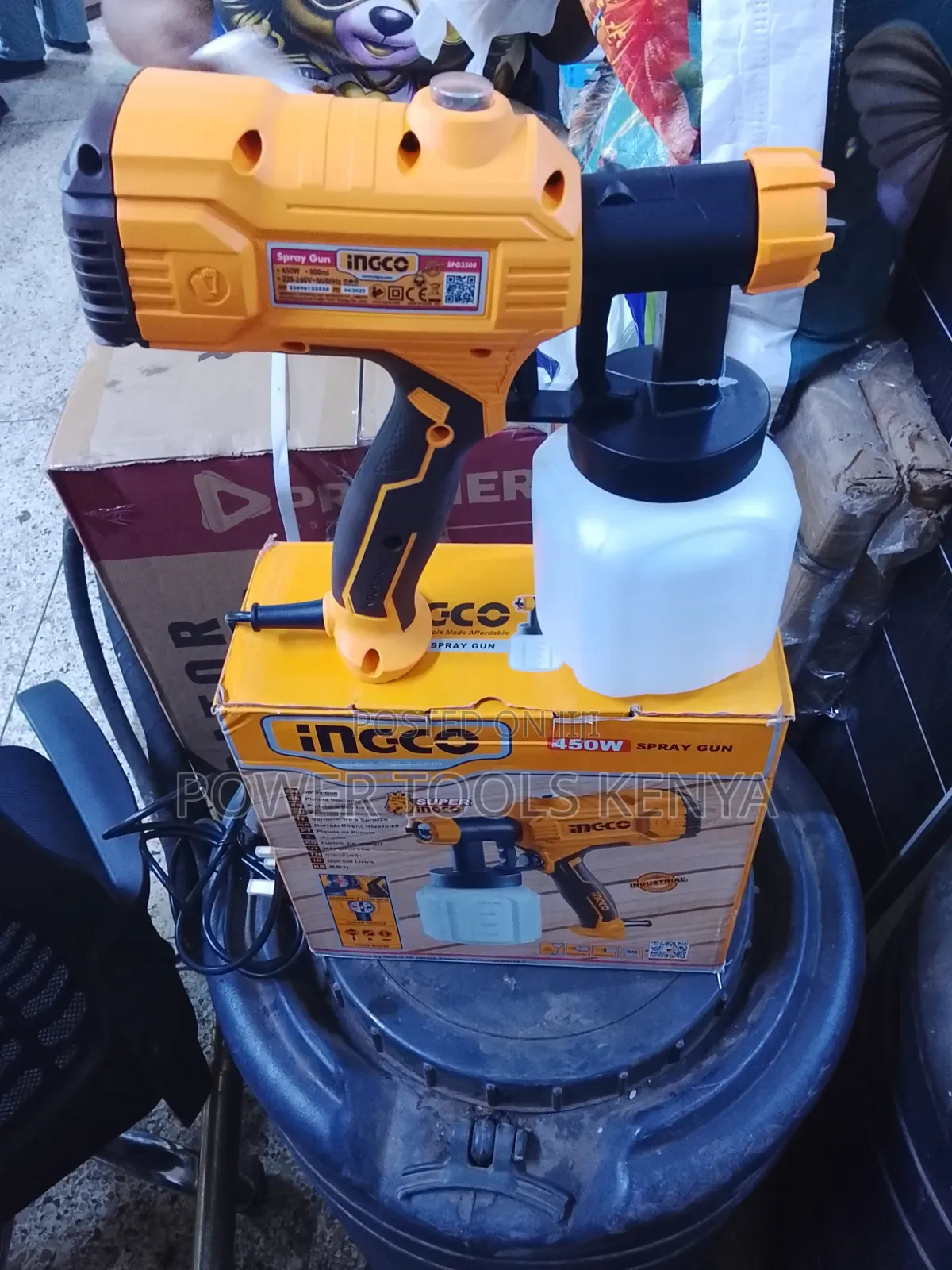 INGCO 450W Electric Spray Gun