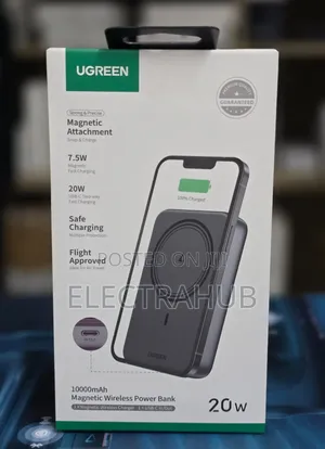Ugreen 20W 10000mAh Magnetic Wireless Powerbank