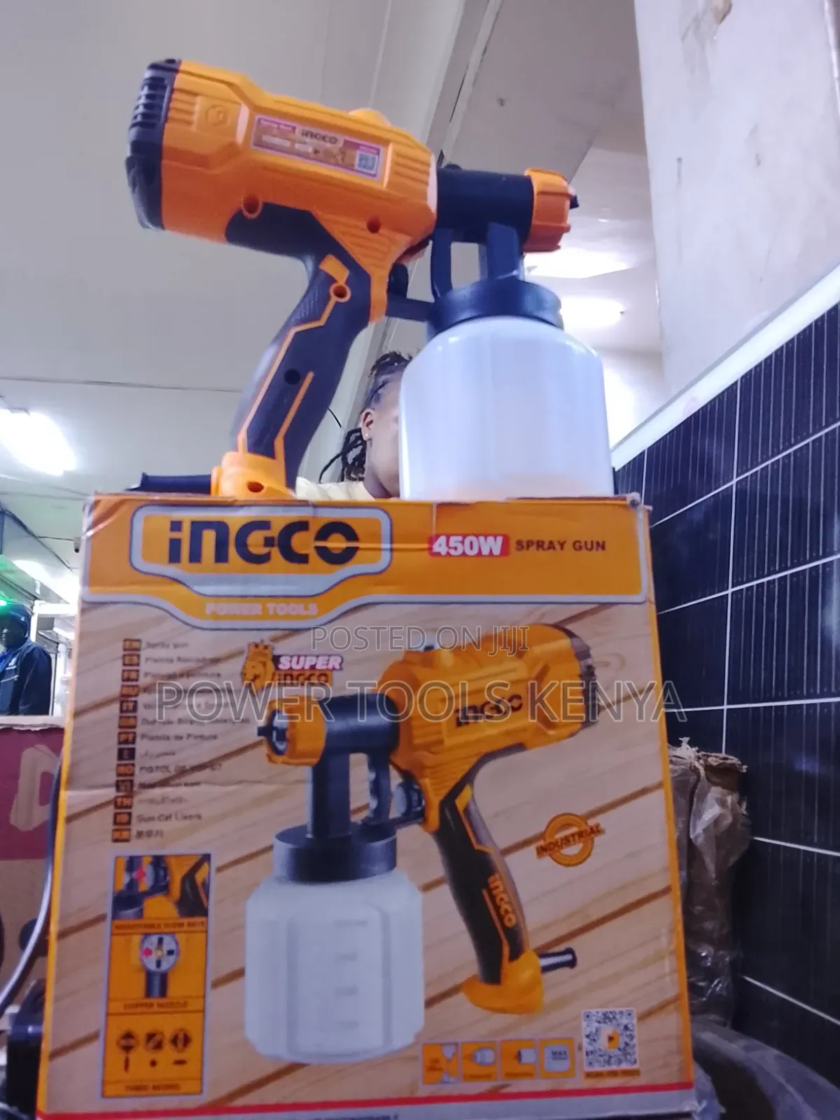 INGCO 450W Electric Spray Gun