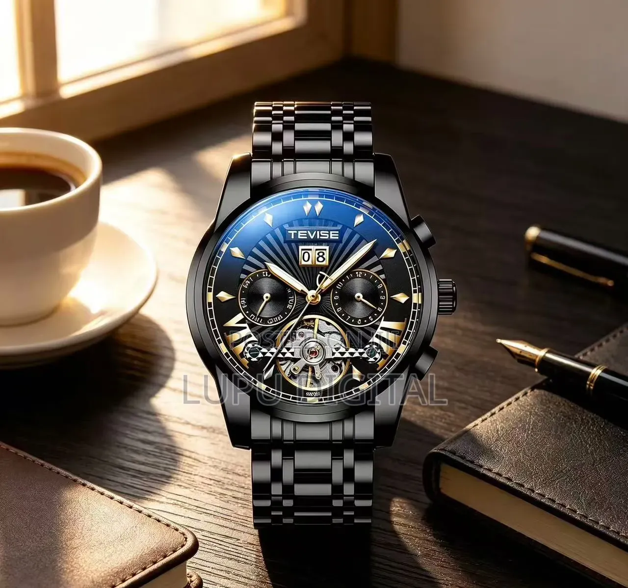 Tevise Full Calendar Automatic Gents Watch