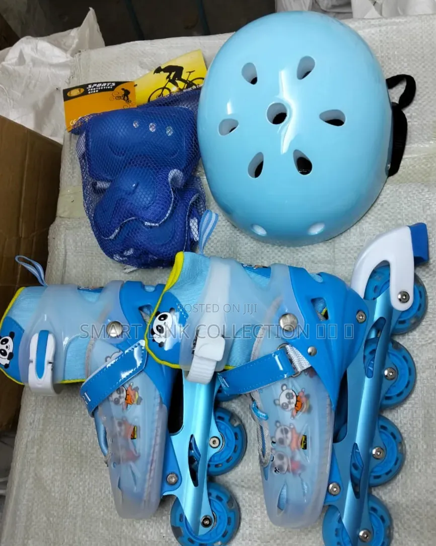 Full Skate Set With Rubber Wheels