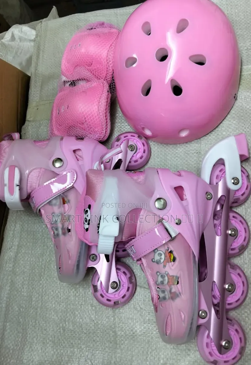 Full Skate Set With Rubber Wheels