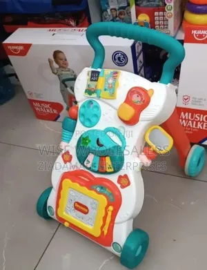 Stand Alone- 3-in-1 Musical Baby Walker–Fun Interactive Walker. New