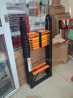 Minara Brand 2.9m + 2.9m Aluminum Telescopic Ladder