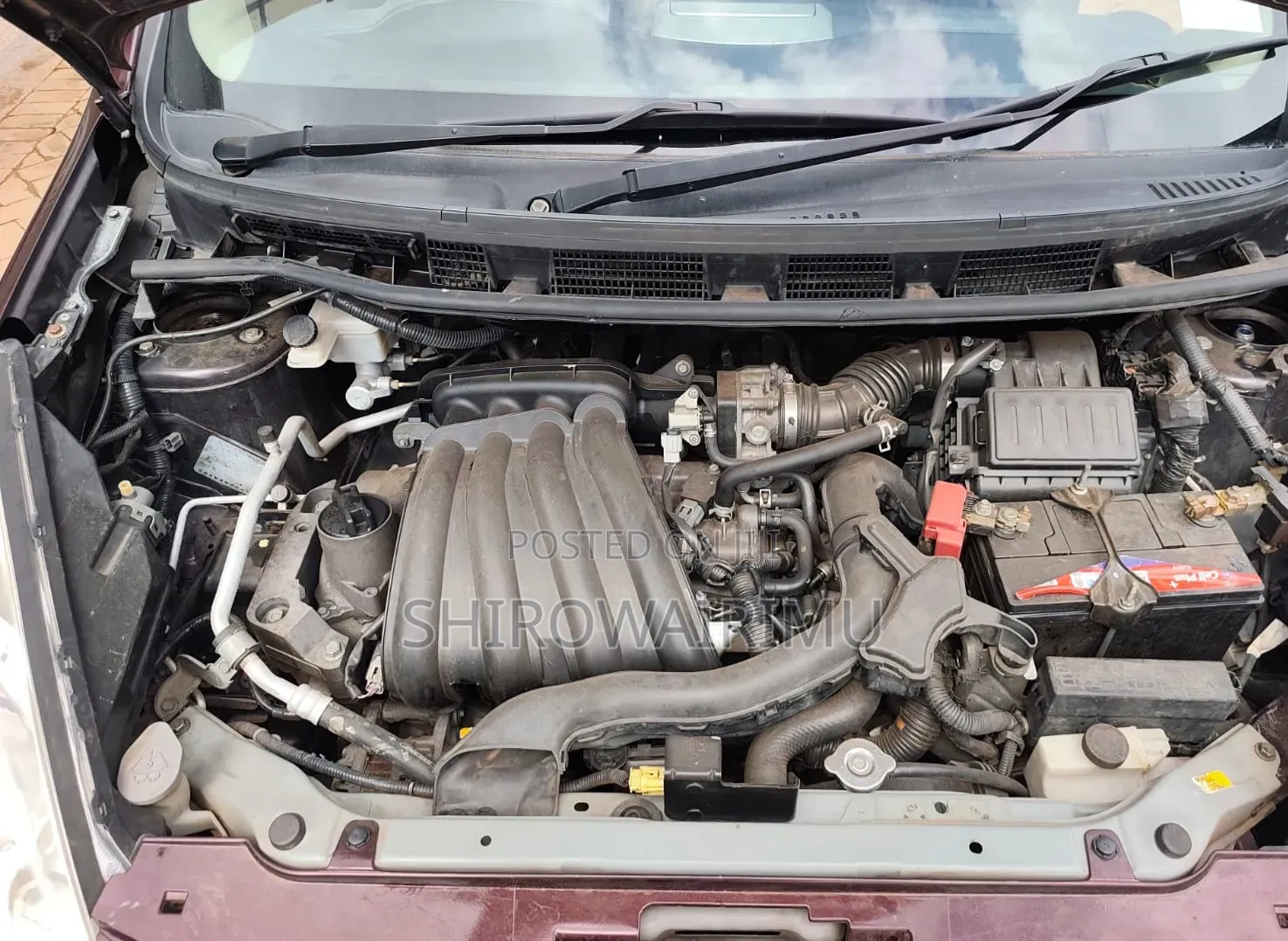 Nissan Note 2011 Maroon