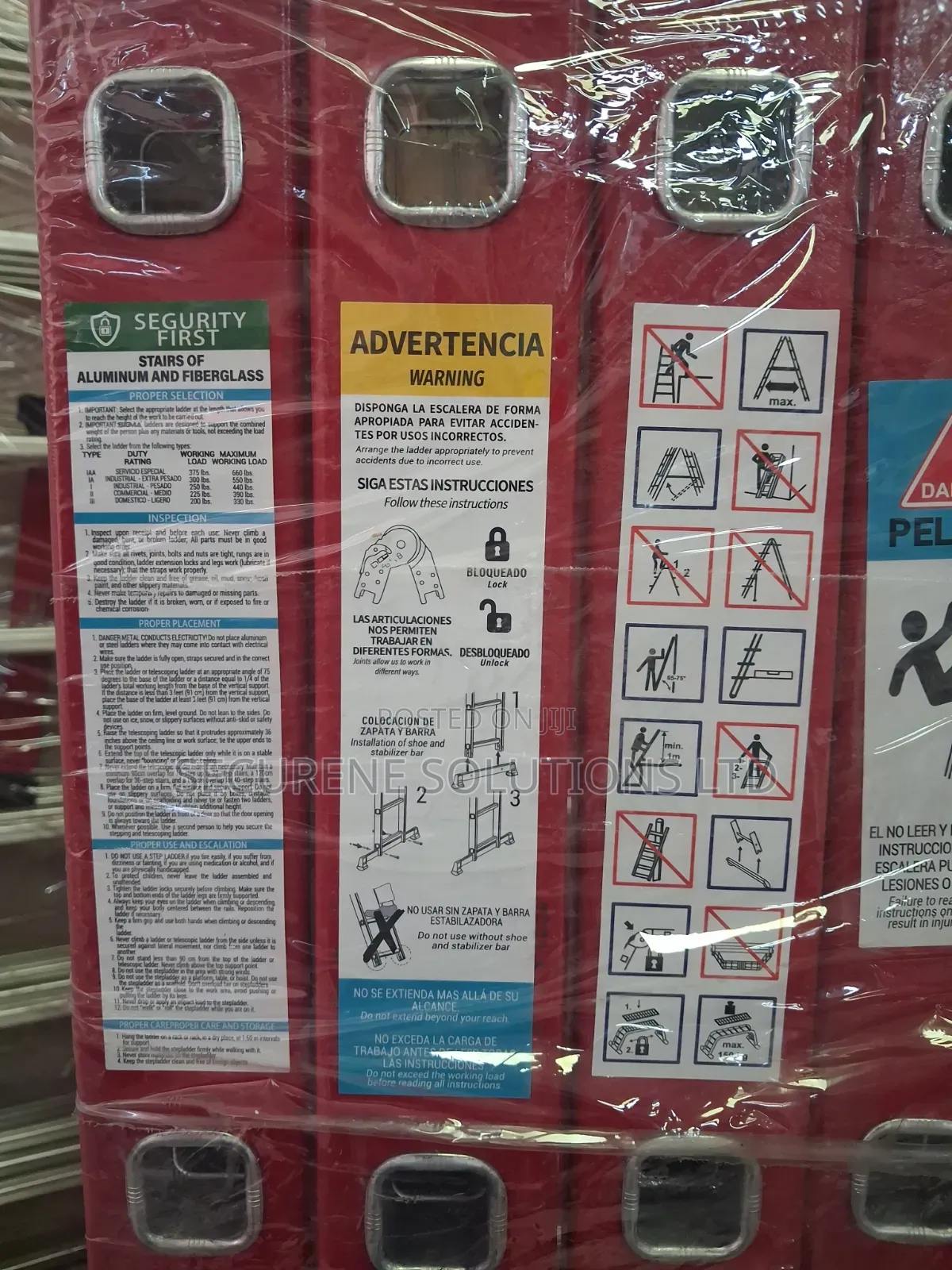 4by7/8.4m(28-Step) Multipurpose Folding Ladder
