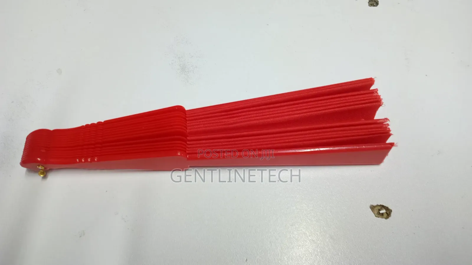 Red Portable Fan