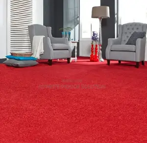 Seamless Elegance Red Delta Carpet