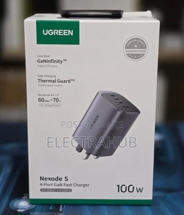 Ugreen Nexode S 4-Port GaN 100W Fast Charger Brand New Sealed