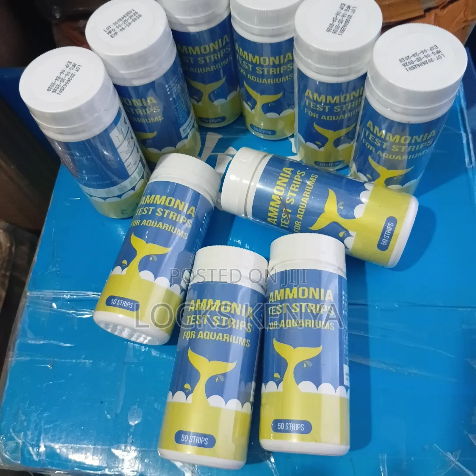 Aquarium Ammonia Test Strips