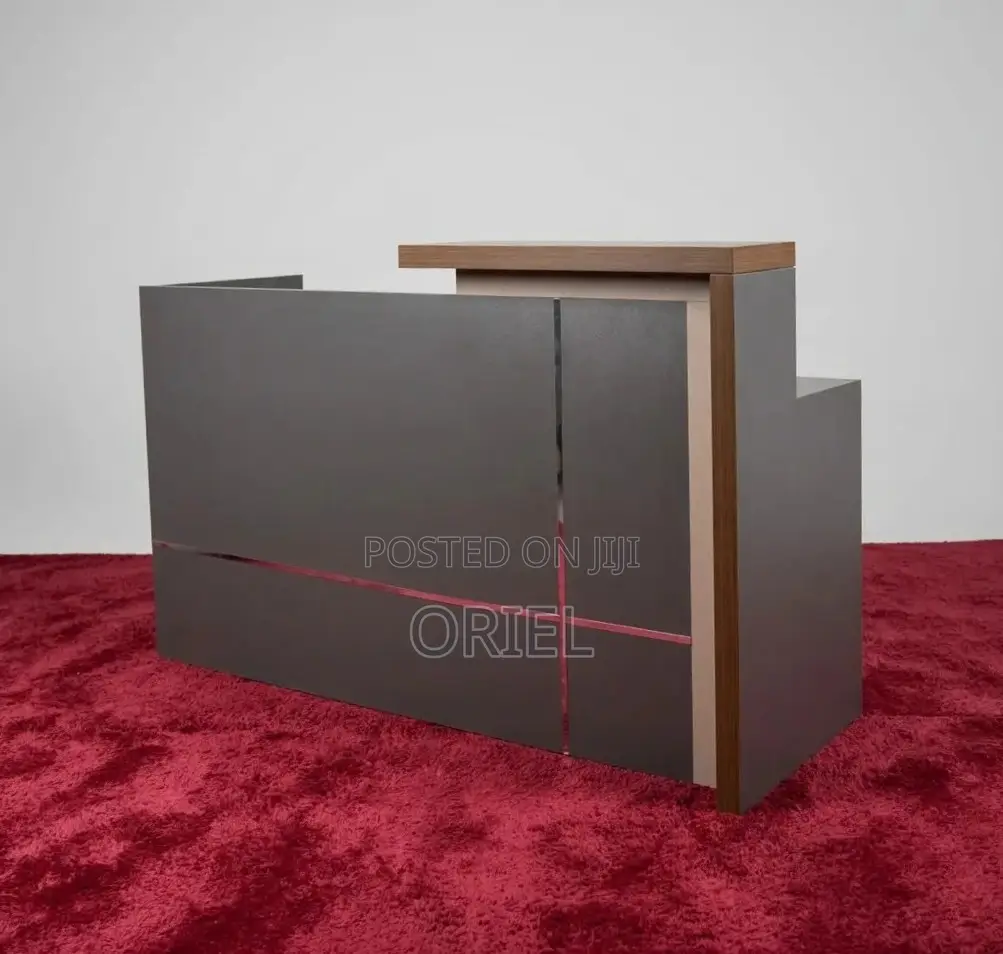 Office Reception Desk : 1600MM Visitor Reception Counter Desk