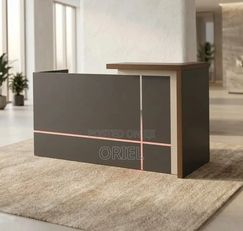 Office Reception Desk : 1600MM Visitor Reception Counter Desk