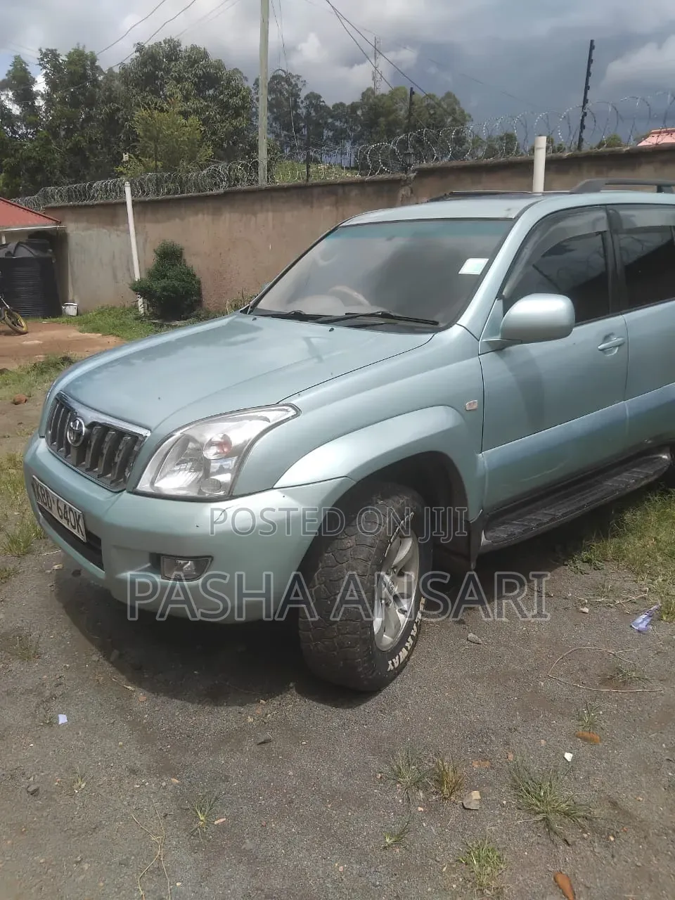 Toyota Land Cruiser Prado 2002 Blue