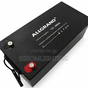 Allgrand 12.8V 200Ah Lithium (LiFePO4)Battery –Germany Gel Tech Casing