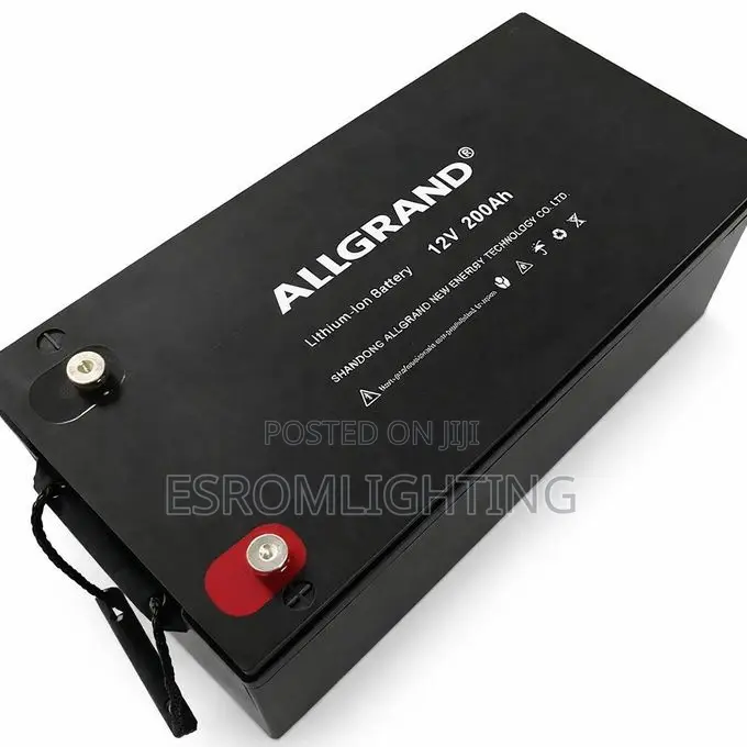 Allgrand 12.8V 200Ah Lithium (LiFePO4)Battery –Germany Gel Tech Casing