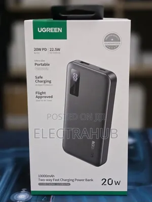 Ugreen 20W 10000mAh Two Way Fast Charging Powerbank