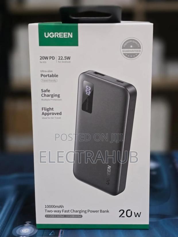 Ugreen 20W 10000mAh Two Way Fast Charging Powerbank