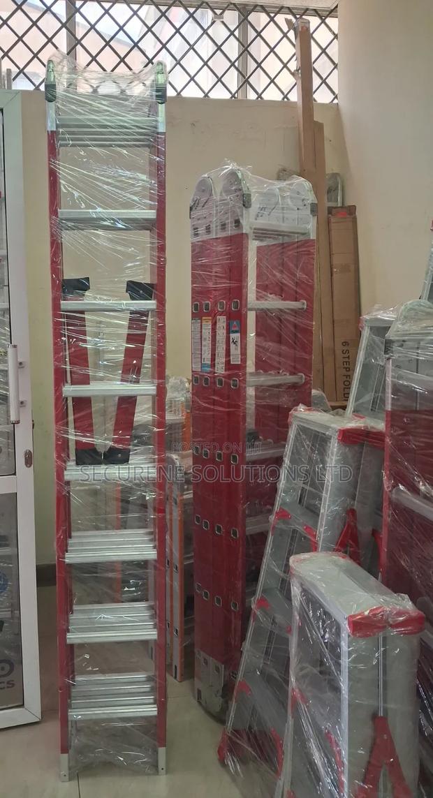 4x8/32ft/9.8m Multipurpose Fiberglass Ladder