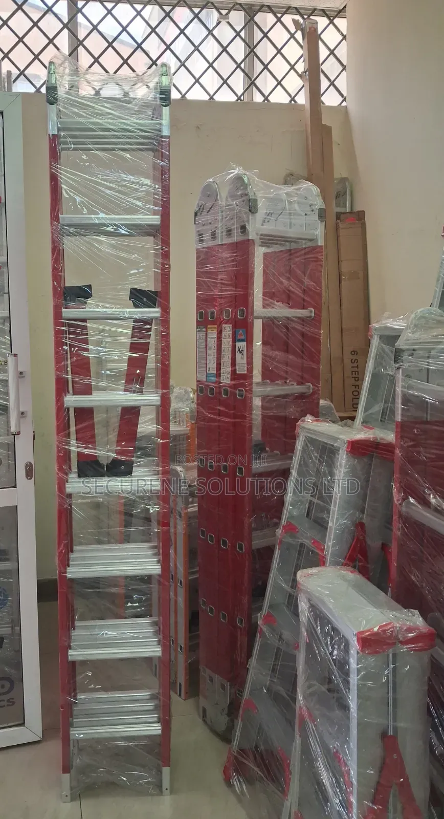 4x8/32ft/9.8m Multipurpose Fiberglass Ladder