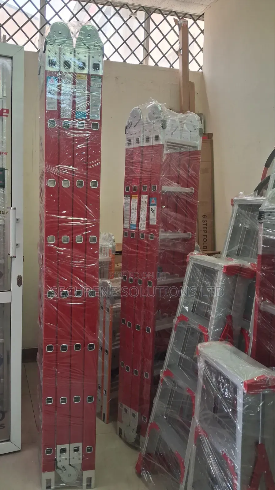 4x8/32ft/9.8m Multipurpose Fiberglass Ladder