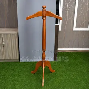 Mahogany Coat Hanger With Stand