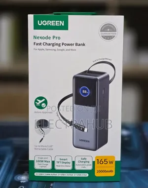 Ugreen Nexode Pro 165W 20000mAh Power Bank Brand New Sealed