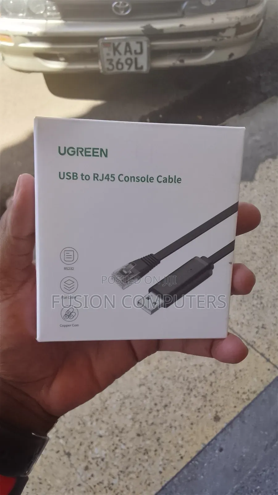 UGREEN CM204 USB-A to RJ45 Console Cable 1.5m - UG-50773