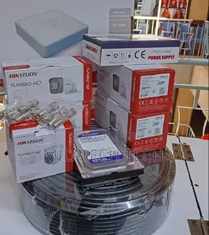 Hikvision 4 Channel CCTV Kit | 4 Cameras Complete Security System