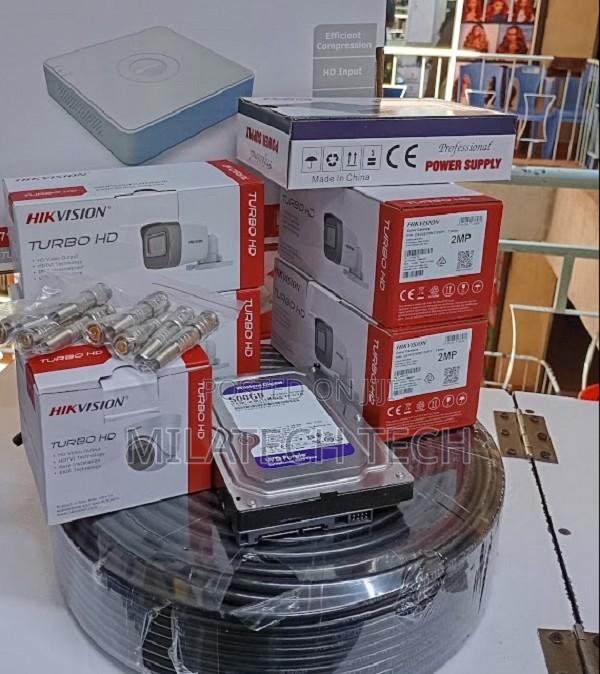 Hikvision 4 Channel CCTV Kit | 4 Cameras Complete Security System