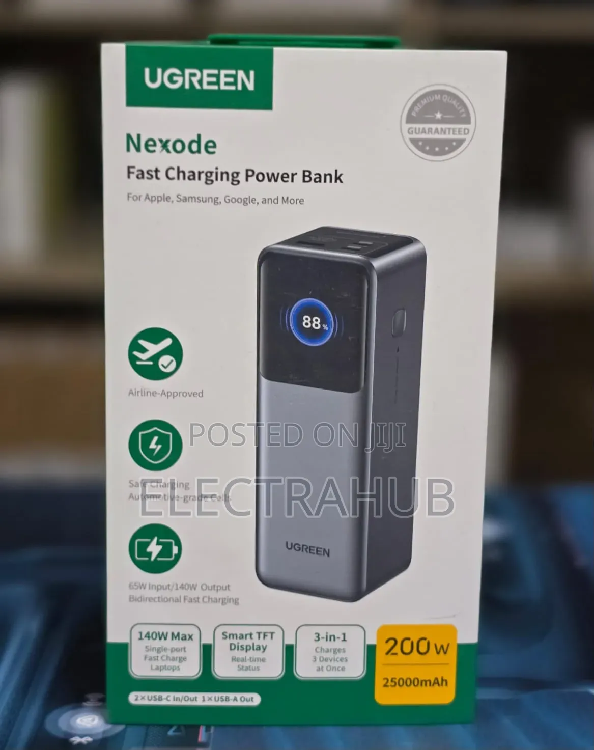 Ugreen Nexode Pro 200W 25000mAh Power Bank Brand New Sealed