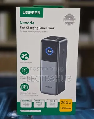 Ugreen Nexode Pro 200W 25000mAh Power Bank Brand New Sealed