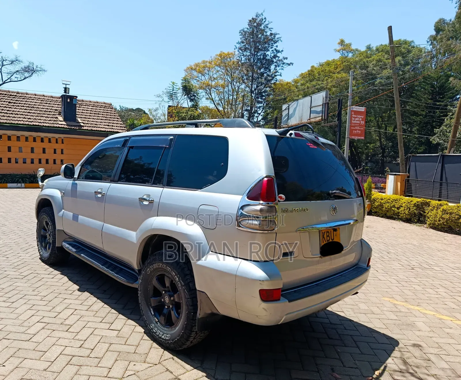 Toyota Land Cruiser Prado 2006 Silver