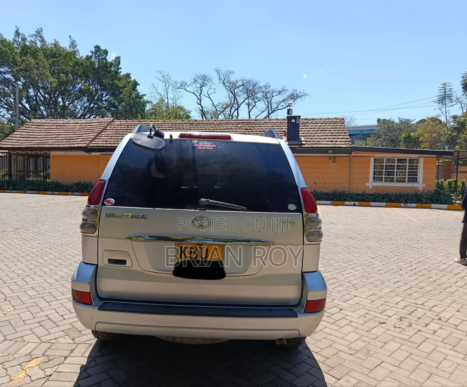 Toyota Land Cruiser Prado 2006 Silver