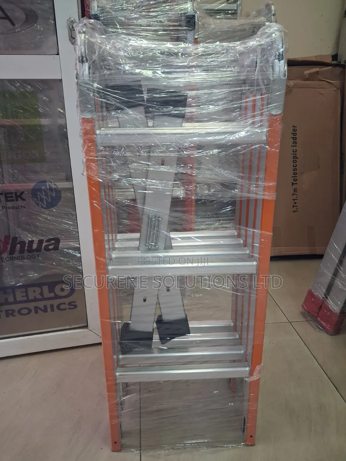 4x3/12ft/3.7m Multi-Purpose Aluminum Folding Ladder