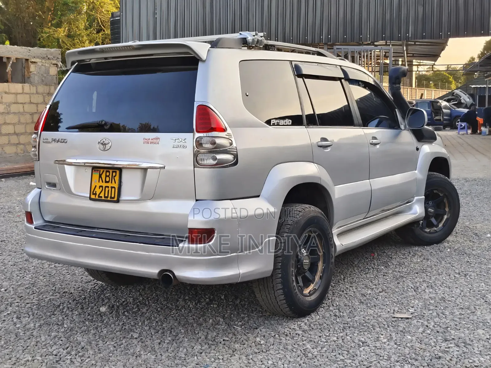 Toyota Land Cruiser Prado 2.7 3dr 2004 Silver