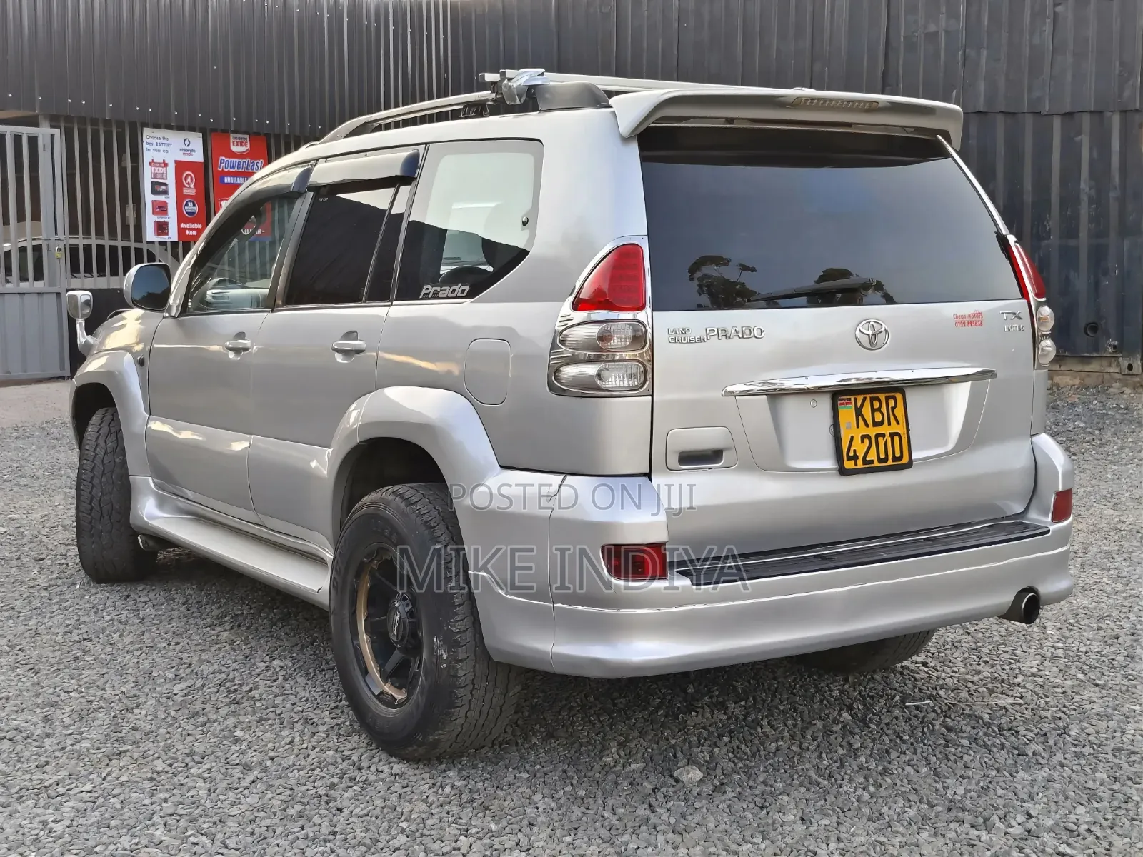 Toyota Land Cruiser Prado 2.7 3dr 2004 Silver
