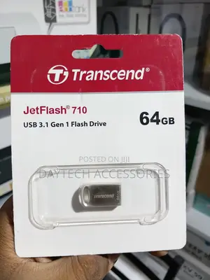 Transcend JetFlash 710 64 GB USB 3.0 Mini Flash Drive