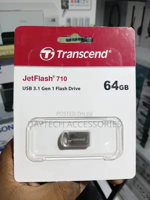 Transcend JetFlash 710 64 GB USB 3.0 Mini Flash Drive