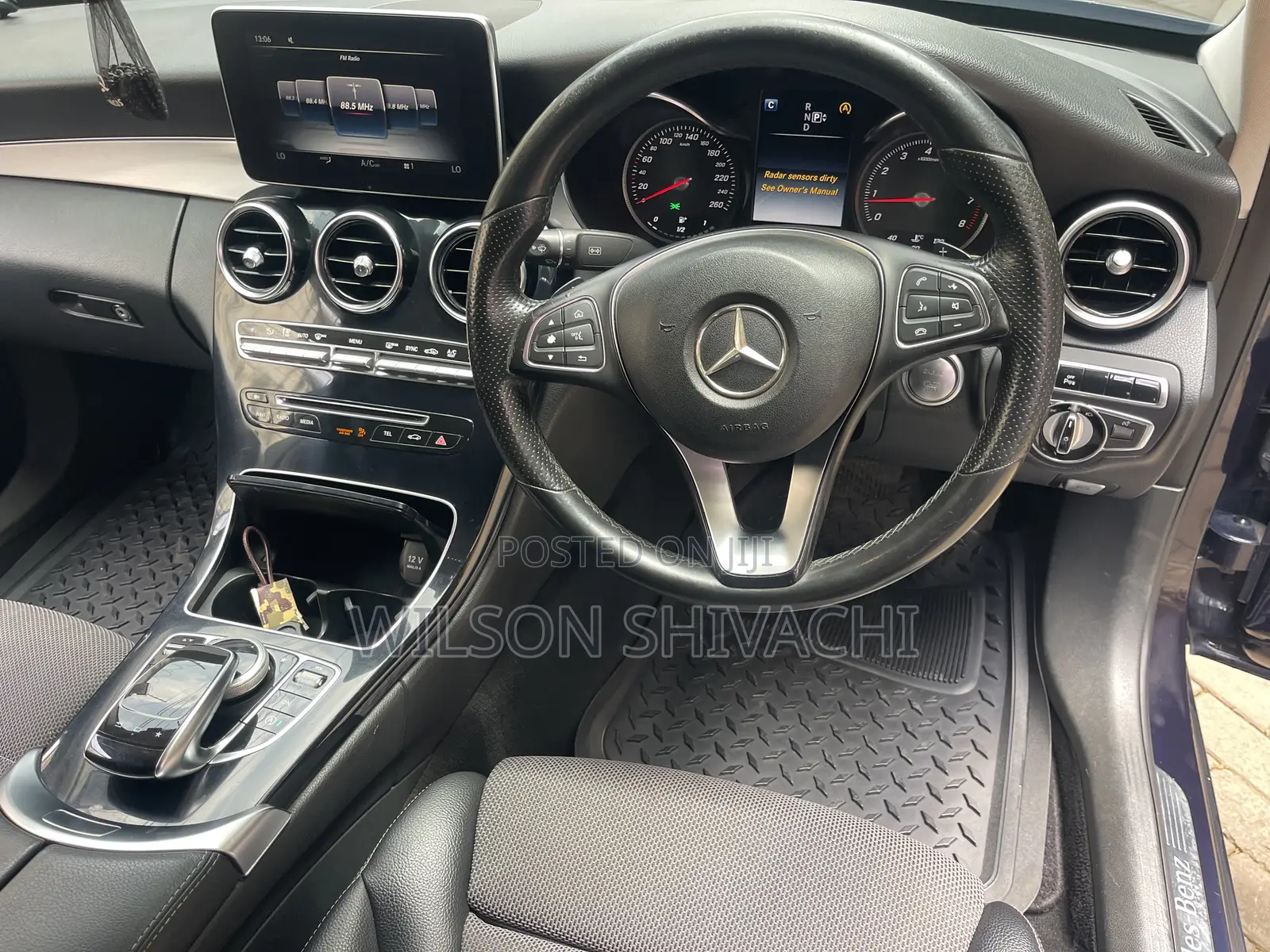 Mercedes-Benz C180 2015 Blue