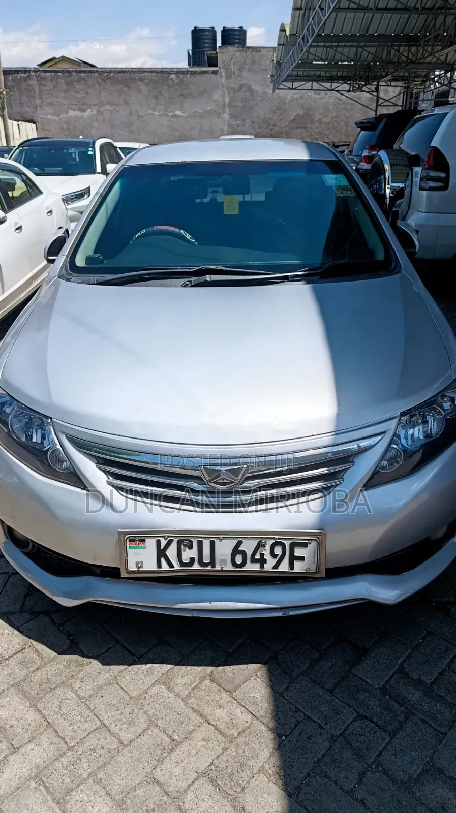 Toyota Allion 2012 Gray