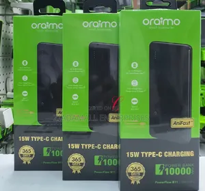 Oraimo PowerFlow B11 10000mAh 15W Fast Charging Power Bank