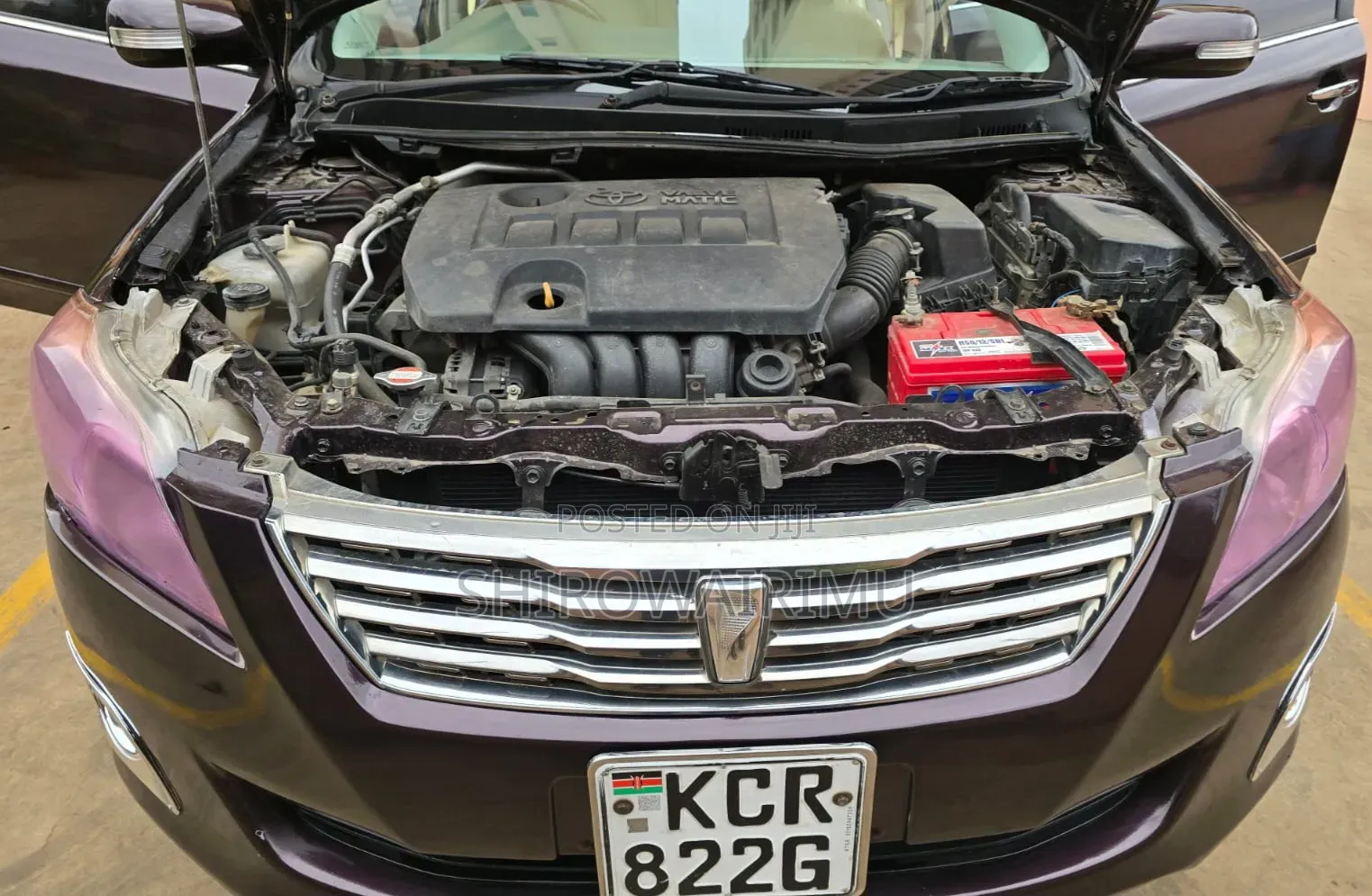 Toyota Premio 2011 Maroon