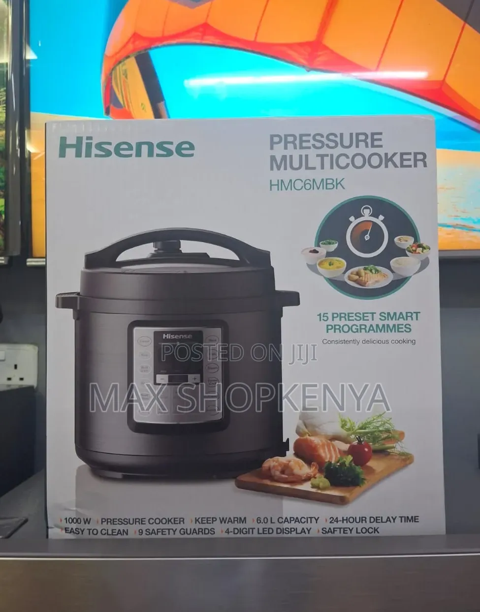 Hisense 6 Litres Multi-Function Pressure Cooker 1000W