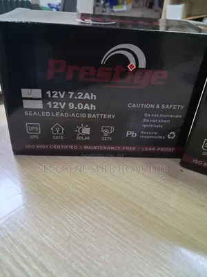 Prestige 12V 7.2Ah / 9.0Ah Sealed Lead-Acid Battery