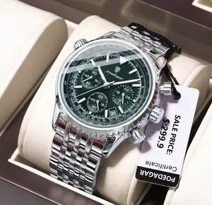 The Poedagar Men's Luxury Chronograph Quartz Watch