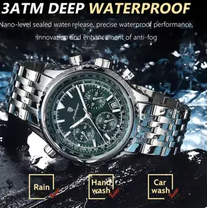 The Poedagar Men's Luxury Chronograph Quartz Watch