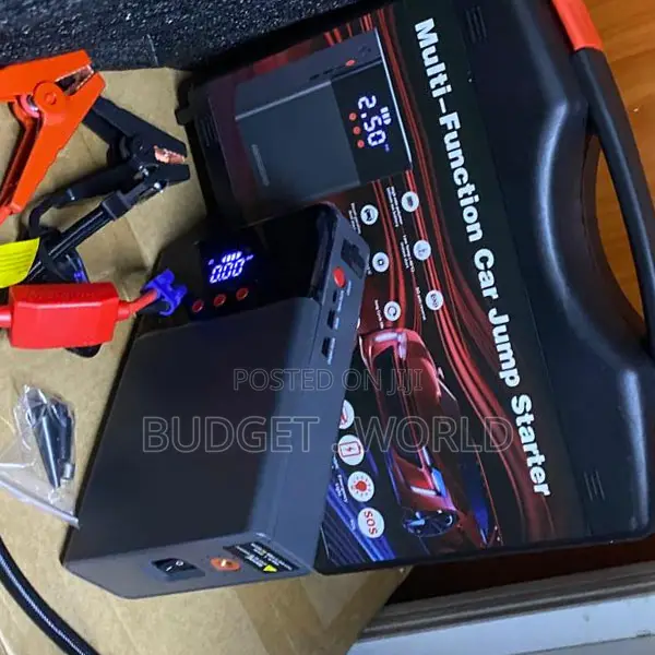 Q7 80000mAh Roadside Emergency Jump Starter Tyre Inflator